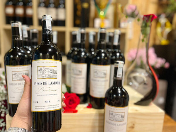 Rượu Vang Baron De Lamothe Bordeaux