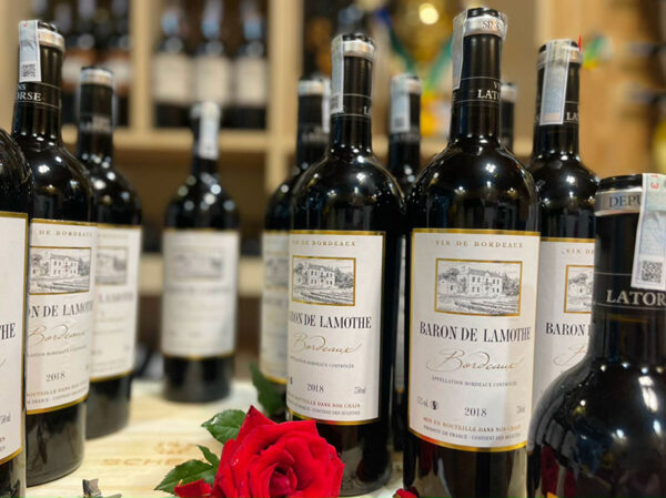 Rượu Vang Baron De Lamothe Bordeaux