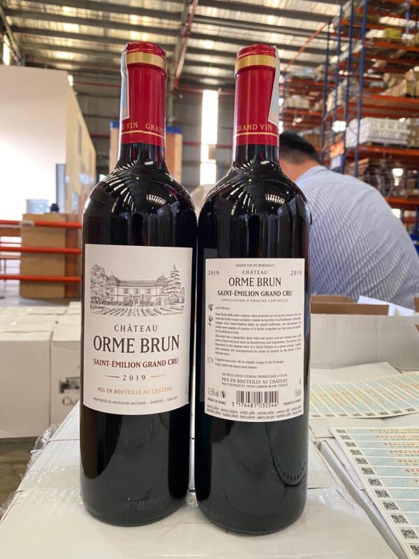 Rượu Vang Chateau Orme Brun Grand Cru