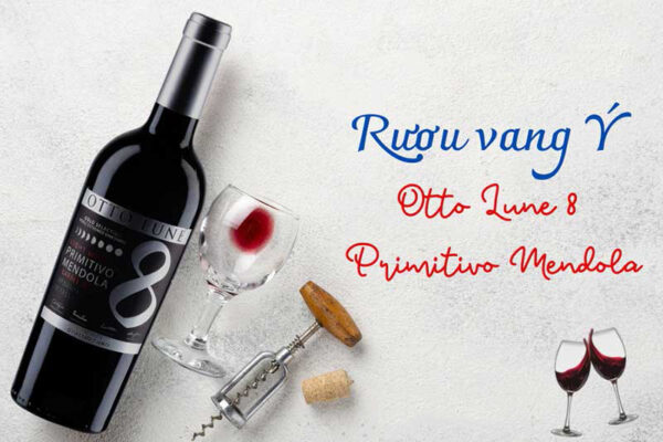 Rượu Vang Otto Lune 8 Primitivo