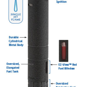Bat Lua Kho Xi Ga Xikar Turrim Cigar Lighter Single Jet Flame 1