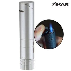 Bat Lua Kho Xi Ga Xikar Turrim Cigar Lighter Single Jet Flame