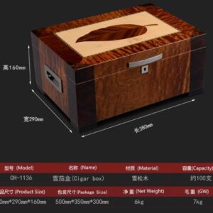 Hộp Bảo Quản Xì Gà Lubinski RA938 3 Hop Bao Quan Xi Ga Lubinski RA938 3