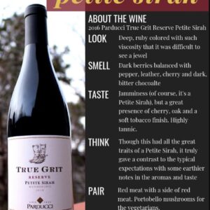Ruou Vang True Grit Reserve Petite Sirah 2