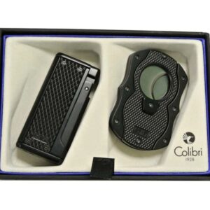 Set Phụ Kiện Xì Gà Colibri Monza Black Triple Flame Lighter And Cigar Cutter 3 Set Phu Kien Xi Ga Colibri Monza Black Triple Flame Lighter And Cigar Cutter 3