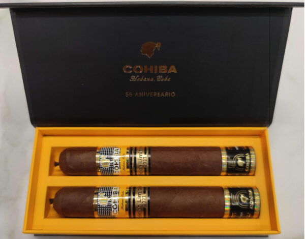 Xì Gà Cohiba 55 Aniversario 5 Unidades Premier