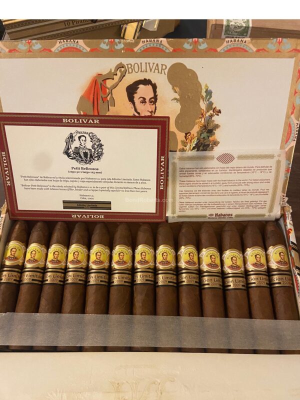 Xì Gà Bolivar Petit Belicosos Edicion Limitada 2009