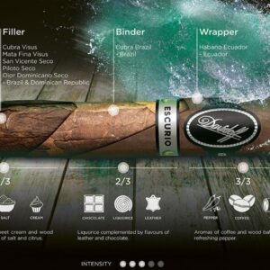 Xì Gà Davidoff Escurio Corona Gorda 2 Xi Ga Davidoff Escurio Corona Gorda