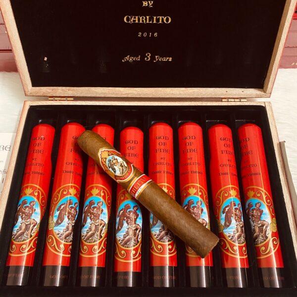 Xì Gà God of Fire Carlito Double Robusto Limited 2018