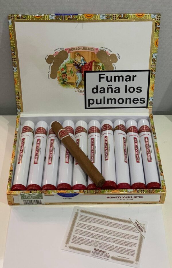 Xì Gà Romeo y Julieta No 2 Tubos