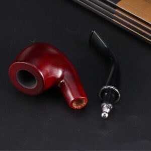 Tẩu Hút Thuốc Tẩu Gỗ Gụ 704-11 2 Tau Hut Thuoc Tau Go Gu 704 11 2