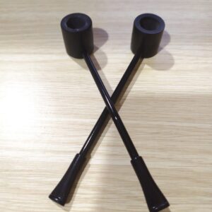 Tẩu Hút Thuốc Tẩu Gỗ Gụ Sáp Đáy Phẳng 09-8 4 Tau Hut Thuoc Tau Go Gu Day Phang 09 8 1