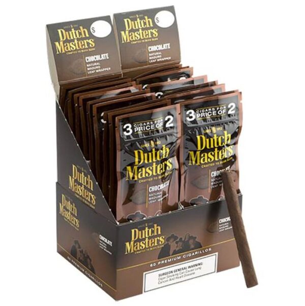 Xì Gà Dutch Masters Cigarillos Chocolate 3 Điếu