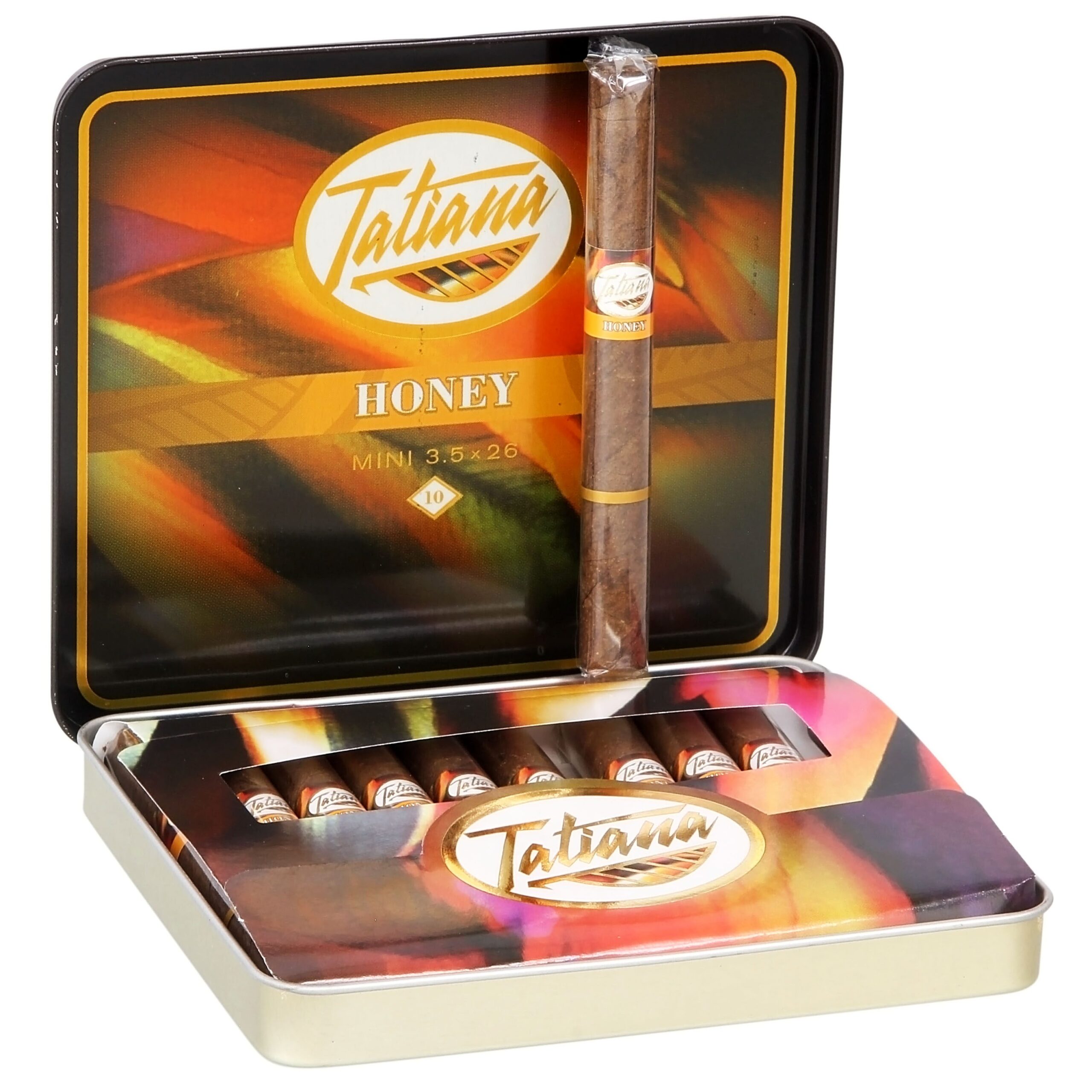 Xì Gà Tatiana Flavored Mini Cigarillos Honey Hộp 10 Điếu Xì Gà Tatiana Flavored Mini Cigarillos Honey Hộp 10 Điếu
